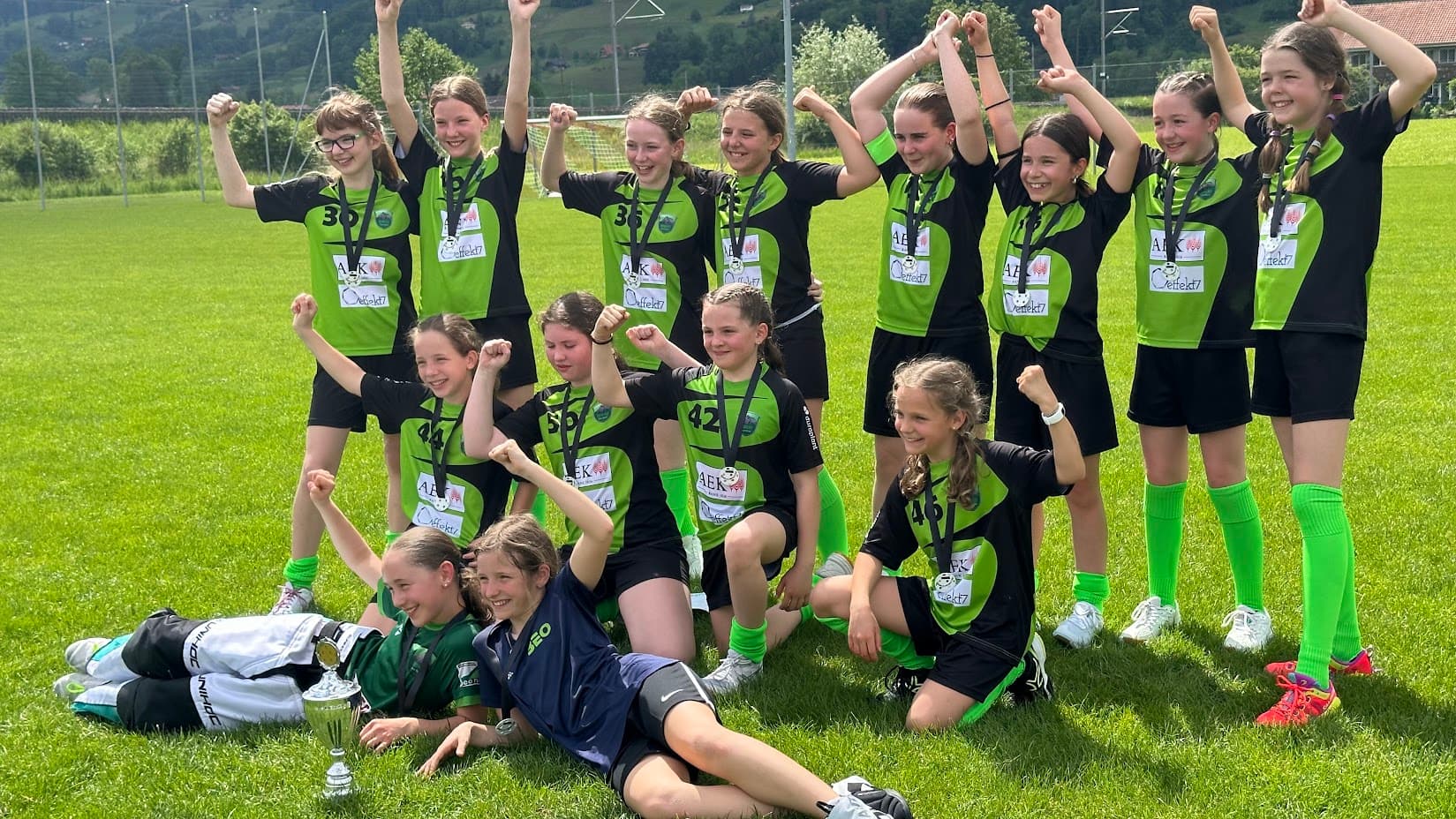 Finalturnier der D Juniorinnen 18. / 19. Mai 2024 in Seftigen