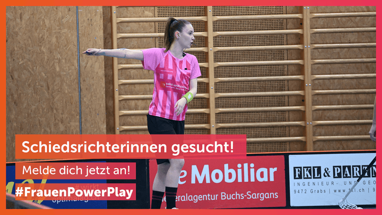 Schiedsrichter:innen gesucht: